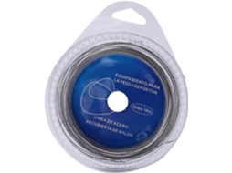 Linha de Pesca AQUAFORGE, 10m, 7 fios, revestida, com chumbinho, 4,5kg