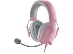 Auscultadores Gaming RAZER BlackShark V2 X (Over Ear - Microfone - Rosa)