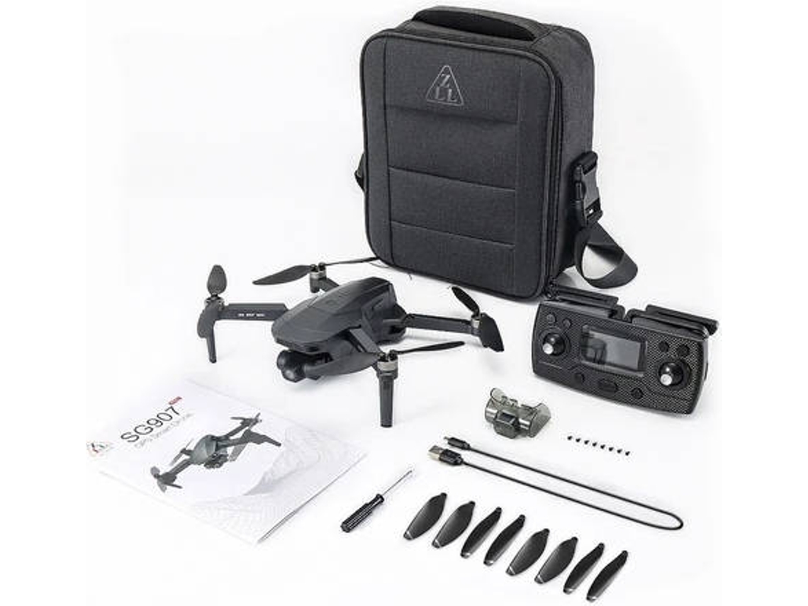 Drone ZLL SG 907 MAX (4K - Autonomia: 26 min - Cinzento Escuro) | Worten.pt