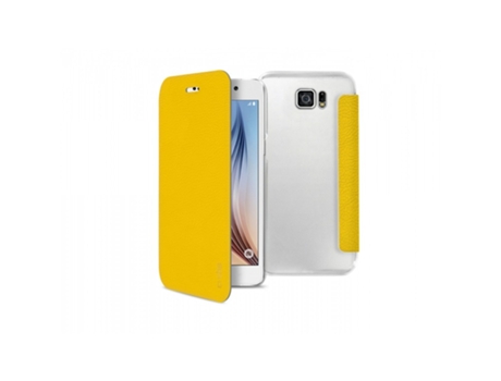 Capa Bookyoung p/ Samsung Galaxy S6 SBS Amarela — Capa / Galaxy S6