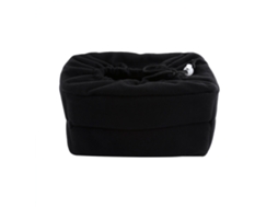 Funda Insert Para Cámara Dslr Con Particiones Acolchadas Y Protección Para Lentes (negro)