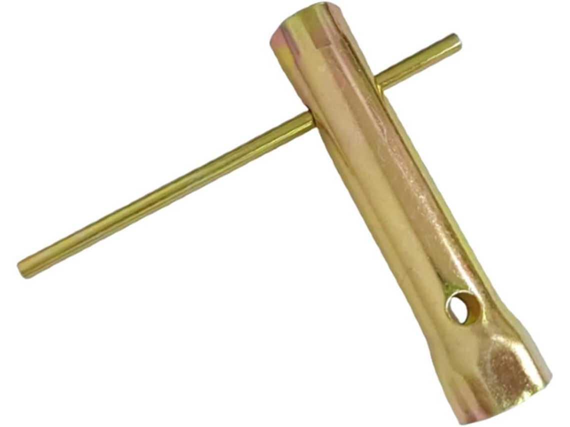 Chave De Para Velas 14 Mm E 18 Em Aço Liga Alta Com Cabo Carros Motos.
