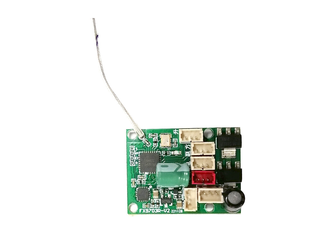 Placa Recetora De Peças De Substituição Para Avião Rc Flybear Fx9706 550 Mm