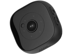 Minicâmera H9 4K, Minicâmera DV magnética HD 1080P, Bestvite, pequena câmera infravermelha de visão noturna com ângulo amplo de 120 graus (preta)