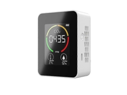 Lurelia Medidor De Qualidade Do Ar Temperatura, Humidade, Usb, Branco