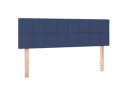 Headboard, Headboards Vidaxl Azul Tecido (144 Cm)