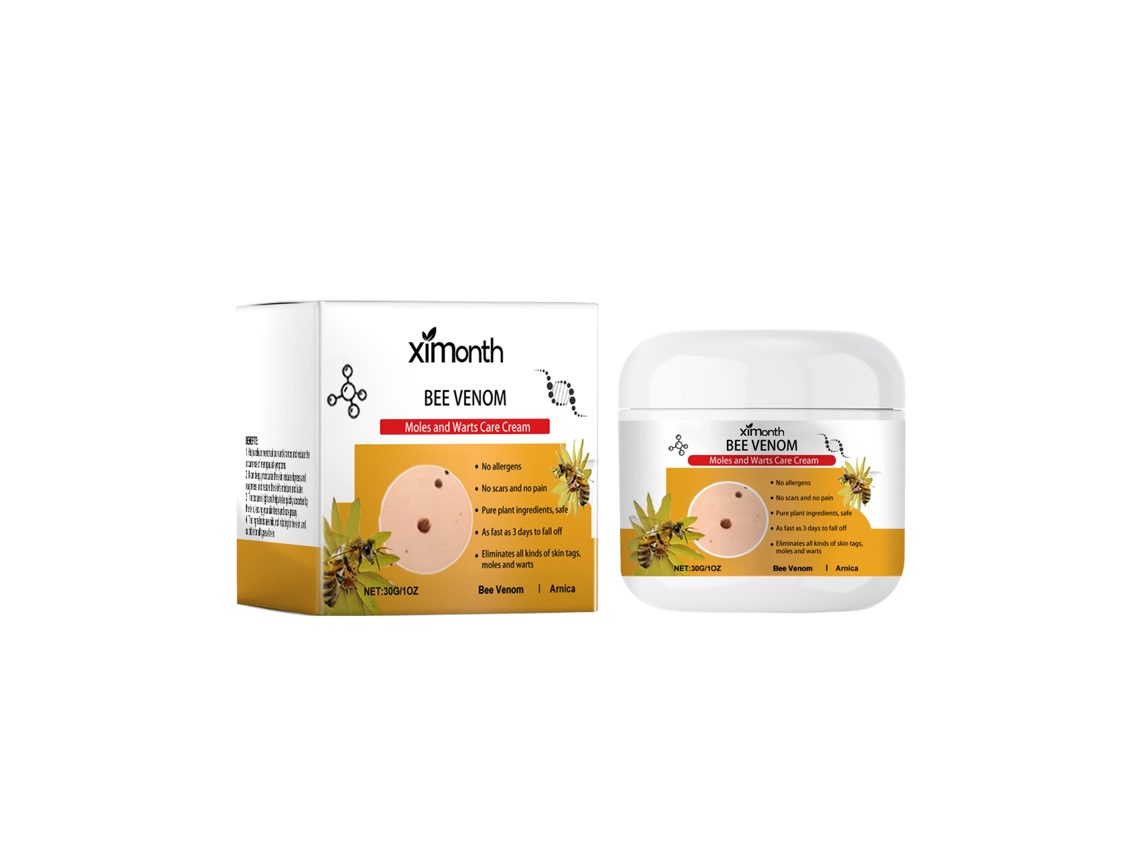 Creme Suave de Limpeza para Redução de Verrugas Cutâneas e Cuidado Corporal