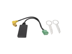 Cabo De Entrada Auxiliar Para Adaptador De Áudio Sem Fio Bluetooth 5.0 Para Audi Q5 A4l A6l Q7 A5 S5 Aquaforge