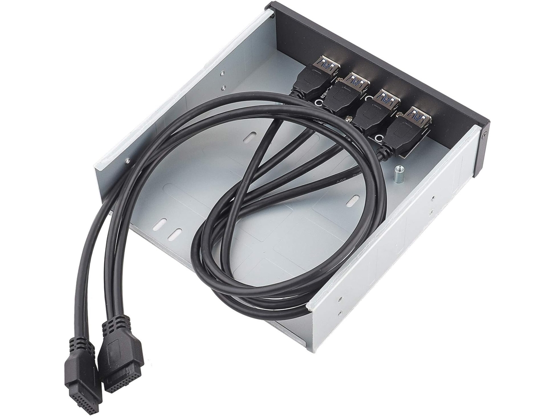 Painel Frontal Usb De Alta Velocidade Com Interface 20 Pinos,
