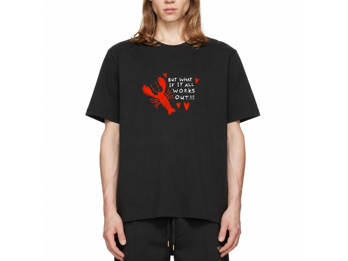 Camiseta Rockinstone "E se tudo der certo?" Abbie Rosie - Estilo de designer exclusivo