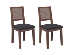 Dining Chair, Dining Chairs Vidaxl Marrom Borracha (n/a)