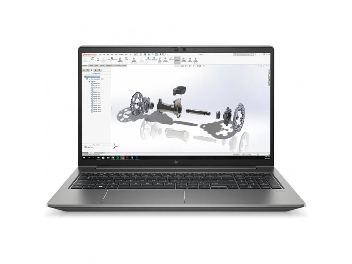 Laptop HP Zbook Power G7 I7-10750h, 16gb, 512gb, 15.6''coa, Português (Recondicionado Sinais de Uso)