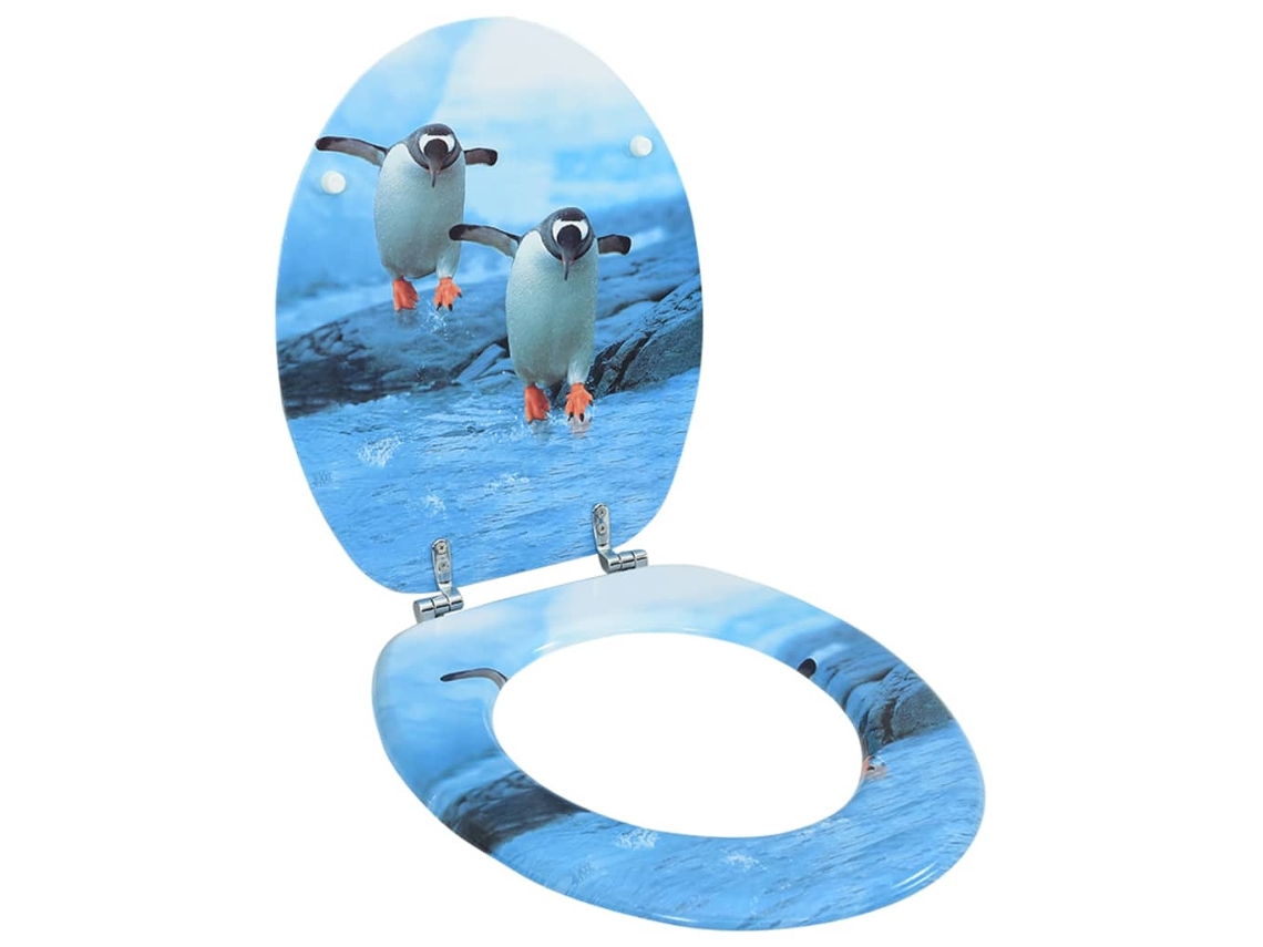 Toilet Seat, Toilet Seats Vidaxl Multicolor Mdf (n/a)