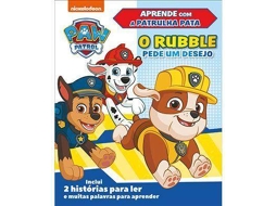 Livro Aprende com a Patrulha Pata - O Rubble pede um Desejo (Português)