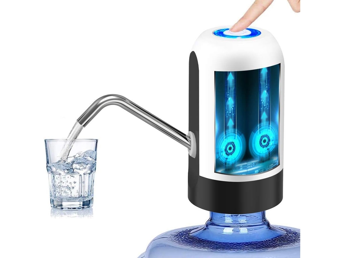 Bomba Automática De Água Potável, Carregamento Usb, Dispensador De Água Elétrico Portátil Com Interruptor Liga/desliga, Para Garrafão Universal De 5 G