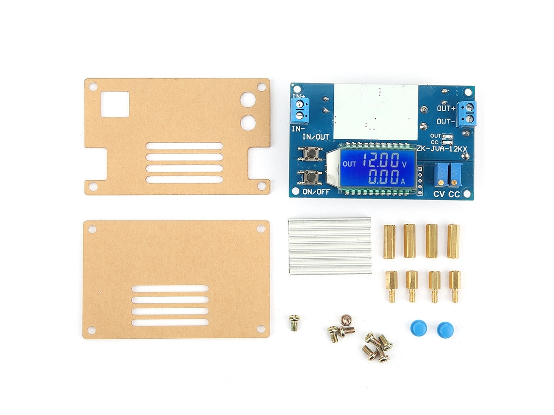 Módulo de Redutor de Voltaje DC Buck com LCD 5.3‑32V a 1.2‑30V