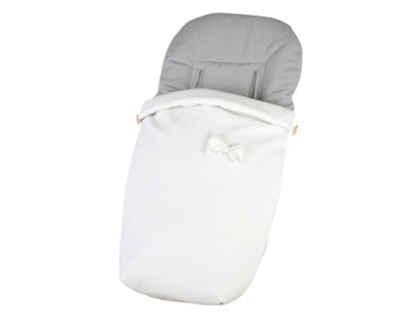 Saco de Dormir para Carrinho de Bebé TRIMATT Impermeável Universal (95x50 cm - Branco)