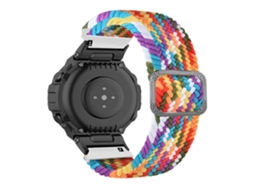 Bracelete de Nylon Flexível com Fivela Ajustável para Huami Amazfit T-Rex/T-Rex Pro/Ares Colorida
