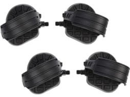Pedais De Plástico Healeved Para Bicicleta Ergométrica, 2 Pares,