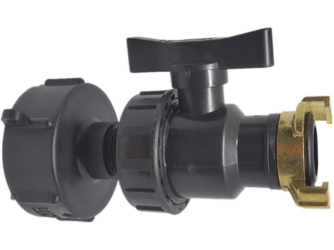 Torneira Para Tanque De 1000 L, Adaptador Universal Mangueira Com