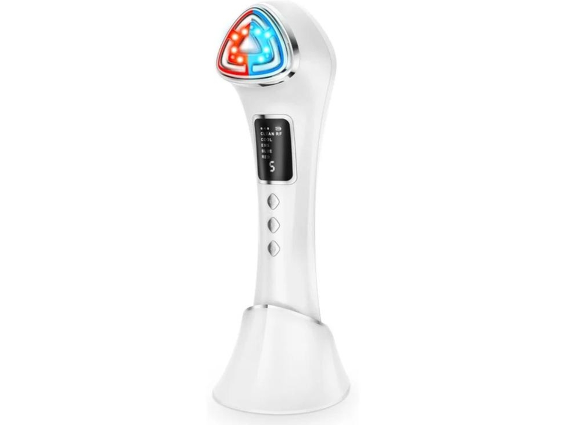 Dispositivo Facial Tratamento Quente/frio Rf Íon Elevador Ems Olhos Boca Cuidados Faciais Poros Unissex Uso Doméstico Branco Yizhood