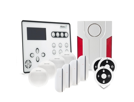 Kit Alarme Ateos Gsm House 4 Md-334R