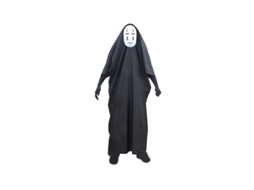 Fantasia de Cosplay de Homem Sem Rosto de Spirited Away Máscara Roxa Luvas 145