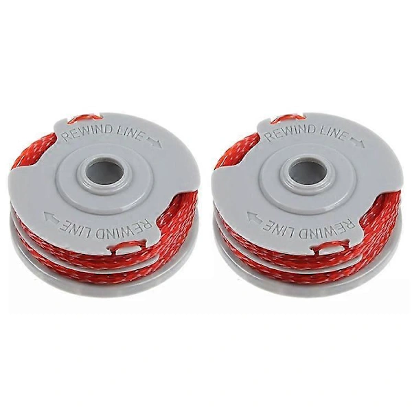 Compatível com Flymo, Fly021/513937190 Multicolorido, Kit com 2 Carretéis de Fio para Aparador de Grama AQUAFORGE