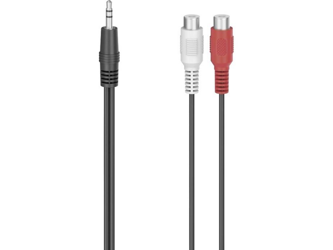 Adaptador Hama 00205185 Cinch rca / Conector de Áudio 1x Macho 3,5 Mm 2x Adaptadores Cinch Rca AQUAFORGE
