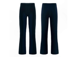 2026 calcinha Longa Elástica Casual para Dança e Prática de Jazz Menina Preta Slim Fit