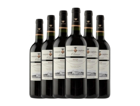 Vinho MARQUÉS DE GRIÑÓN Clásico Rioja Crianza (0.75 L - 6 Unidades)
