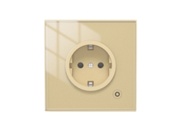 Lurelia Wi-fi Tuya Para Tomada De Parede Inteligente Ue//fr Tomada Padrão Plugue Para Smart Life Para Vidro De Vigilância Residencial Aleax