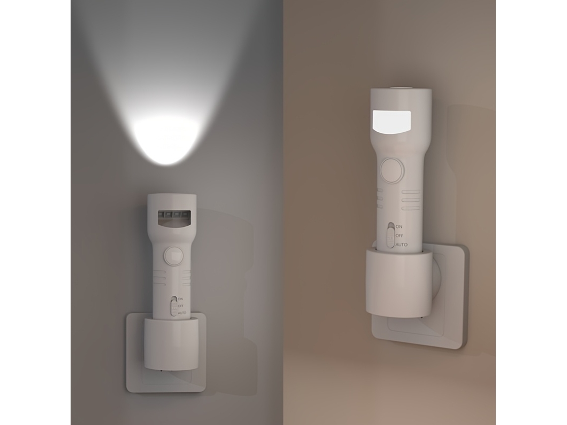 Candeeiro Led Decorativo com Sensor Inteligente e Brilho Ajustável para Escadas, Cozinhas, Quartos Corredores Lanterna Portátil STELASPLEN