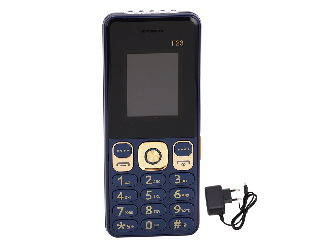 Mali telefone Celular Desbloqueado F23 2g com Tela de 1,8 Polegadas Botões Grandes Bateria 3600mah para Idosos