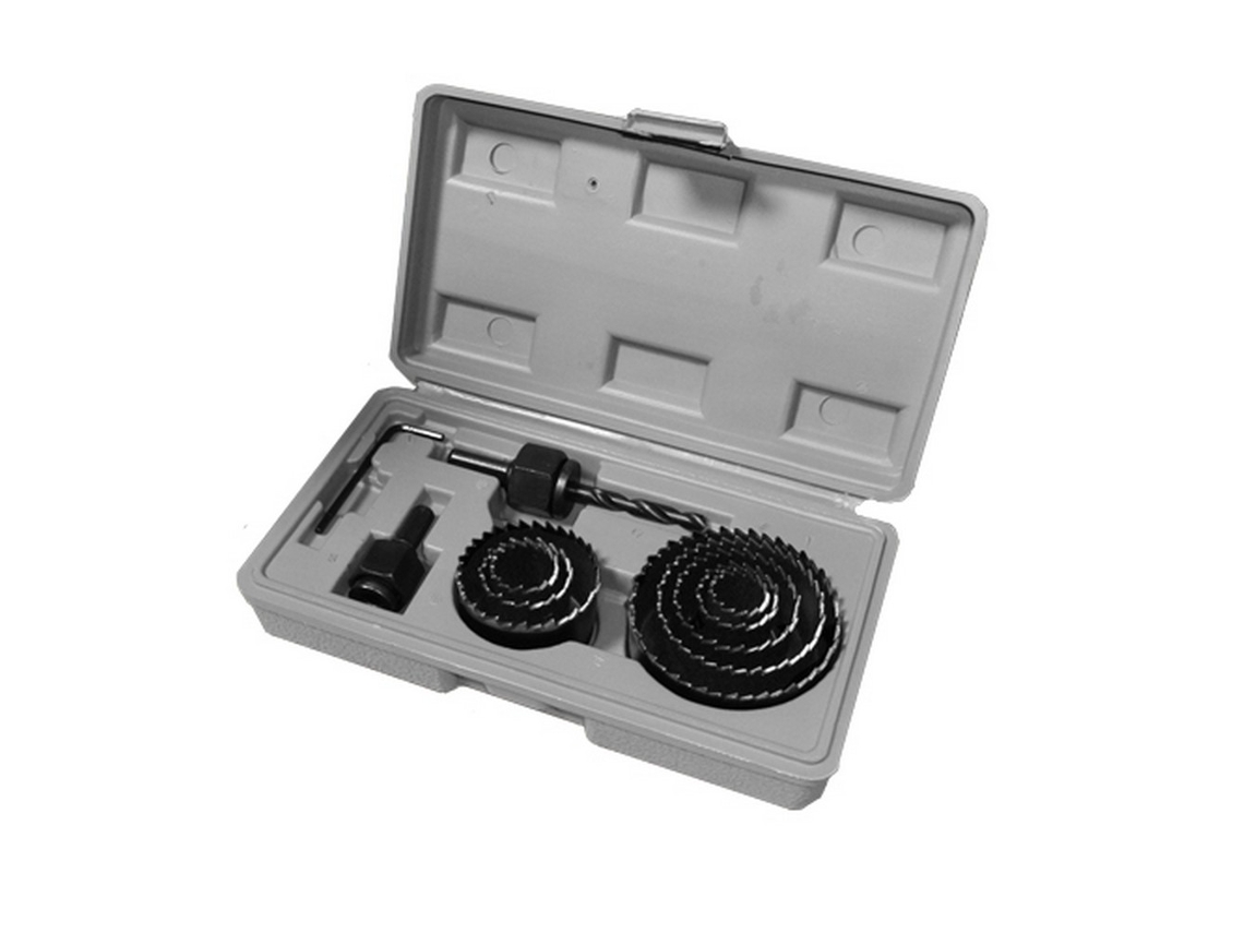 Conjunto de Brocas FERRESTOCK (19 - 22 - 25 - 29 - 38 - 44 - 51- 64 Mm)