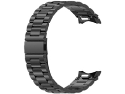 Pulseira Para Samsung Galaxy Watch 7, Metal Com Botão De Pressão, Aço Com Três Esferas E Puxador De Relógio. Olysi Shop