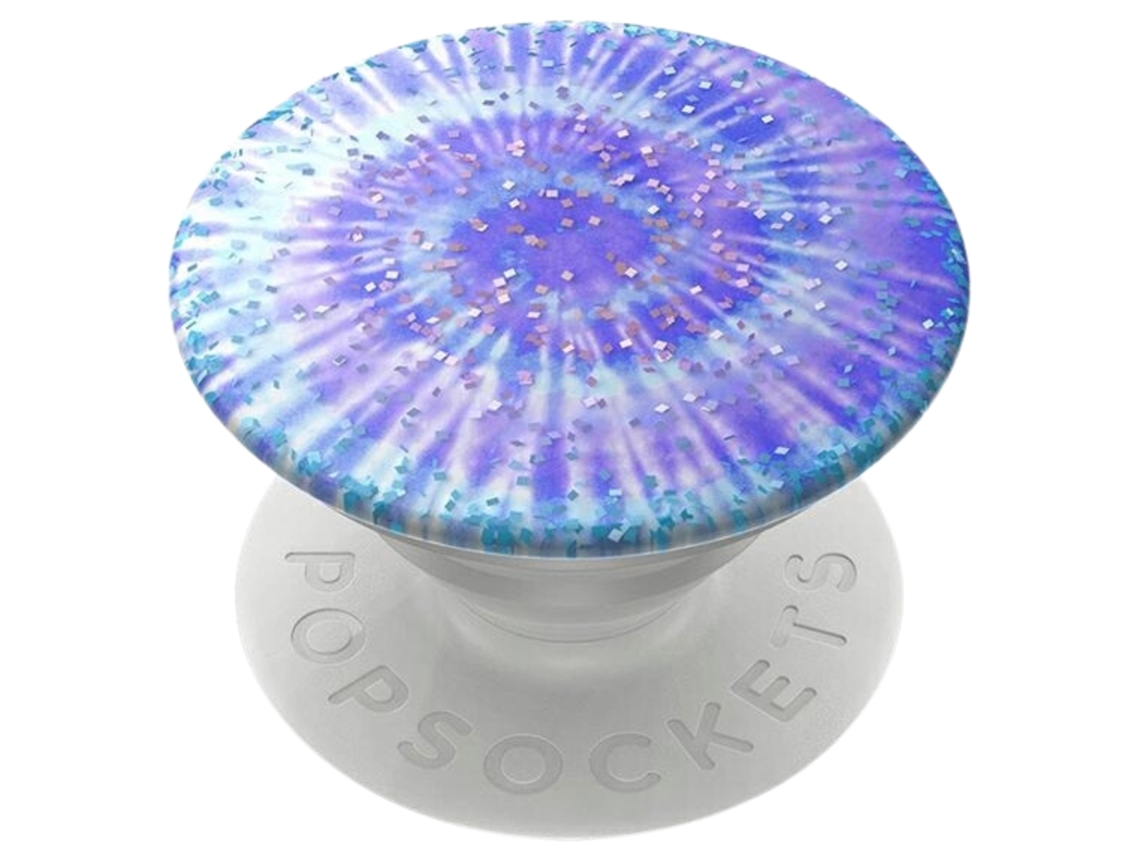 Suporte De Celular Para Magsafe 12 13 14 15 Glitter Trançado Tie Dye Popsockets