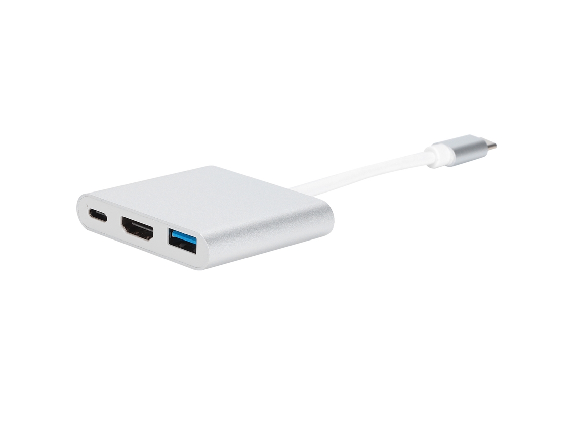 Conversor Triple LAXISCREED Hdmi Usb 3.0 Type c