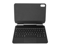 Capa De Teclado (suspensão Magnética Bluetooth Touch) Capa De Teclado Ipad Preta Compatível Com Ipad Pro/air/10ª Geração