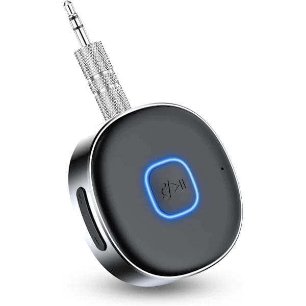 Adaptador Aux Bluetooth Qu Para Carro, Receptor Bluetooth 5.0 Sem Fio Para Carro, Fones De Ouvido, Chamadas Em Modo Mãos-livres, Conexão Dupla, A