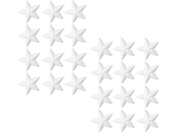 Estrelas Natal Cinco Pontas 7 5 24 Peças Espuma Decoração Árvore Interna Mesmo Cm Faça Você GOKOCO