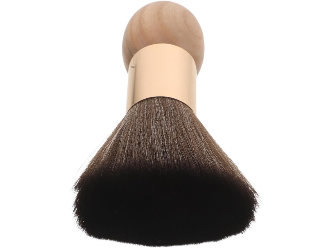 Escova De Madeira Healvian Para Pentear Cabelos, Escova Pequena Para Limpeza Do Pescoço, Remoção Rápida De Poeira Para
