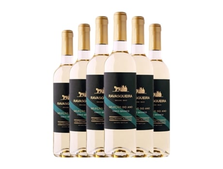 Vinho branco MONTE DA RAVASQUEIRA Seleção do Ano Branco Alentejo (0.75 L - 6 Unidades)