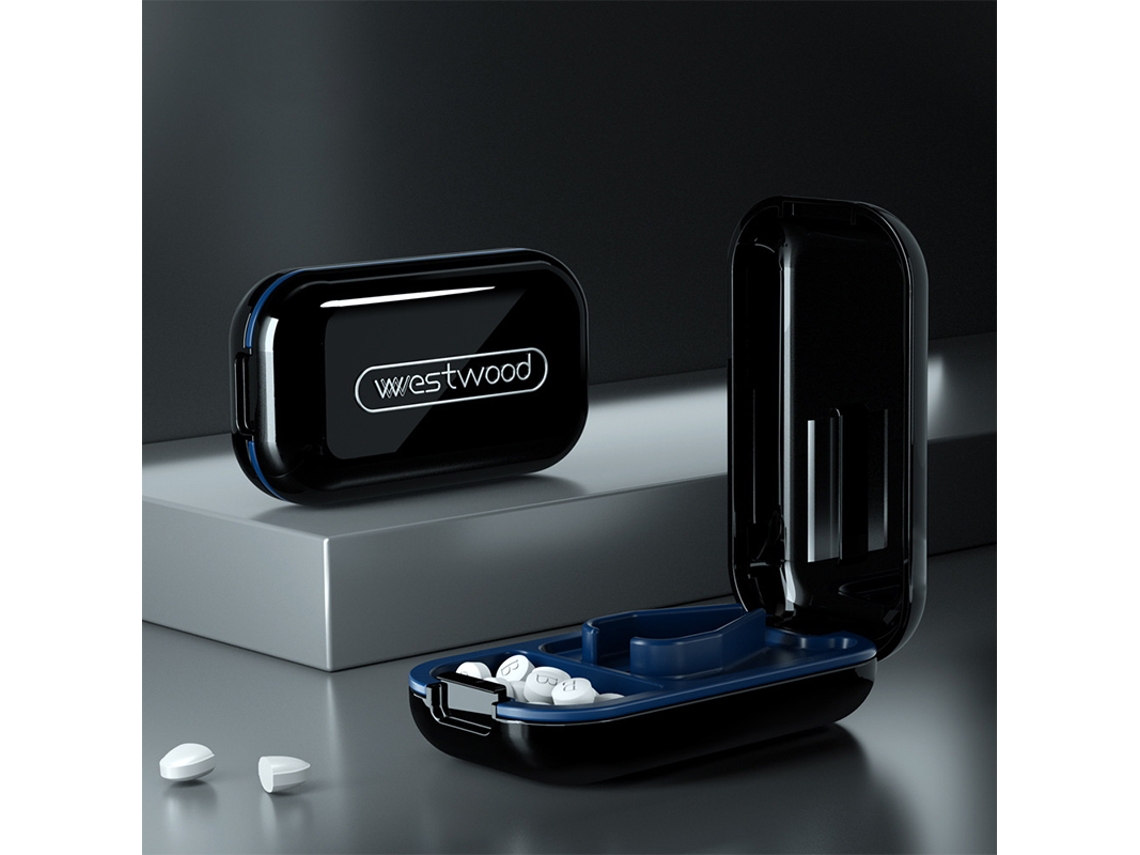 1 Porta Comprimidos Semanal Para 7 Dias, Estojo Medicamentos De Viagem, Ideal Casa, Organizador Comprimidos, Grande Capacidade E R Aquaforge
