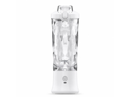 Liquidificadora Portátil Elétrica Recarregável Por Usb, Trituradora De Gelo, Copo Para Smoothies, Branca