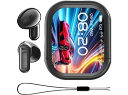 Fones De Ouvido Com Cancelamento Ruído Sem Fio Em Tempo Real E Tela Sensível Ao Toque