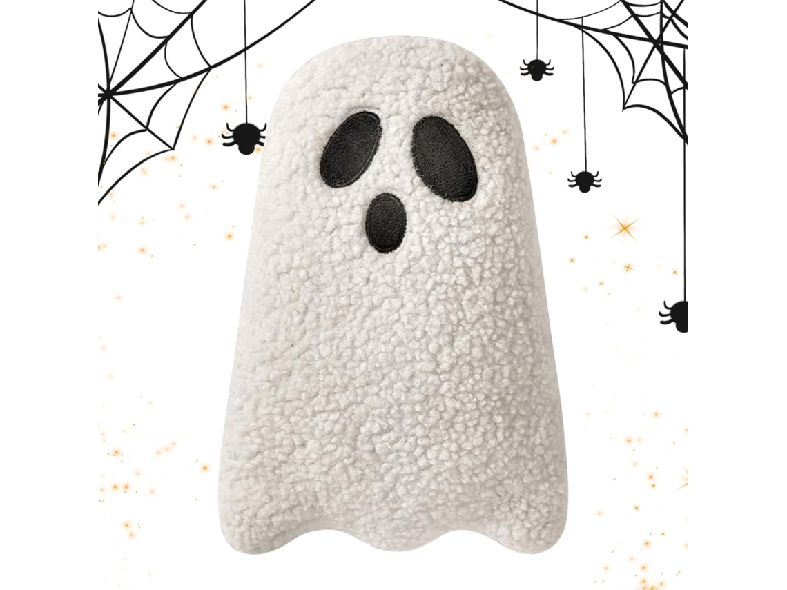 Oreiller Fantôme Halloween 2 Pièces De Nuit Halloween Decorações Douces En Pelúcia Para Aniversá Gokoco