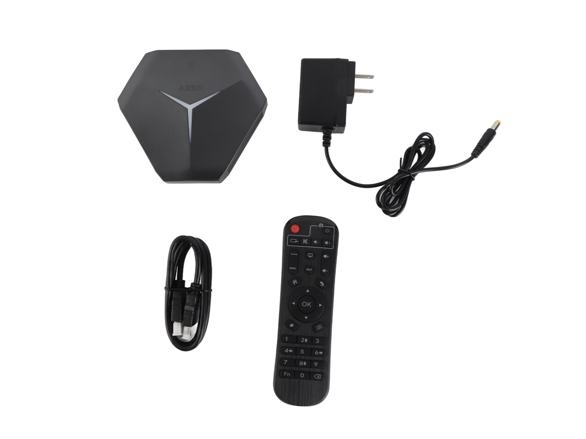 Caixa De Tv Wifi Com Decodificação 8k 2g+16g Função Dlna Player Inteligente Android 10.0
