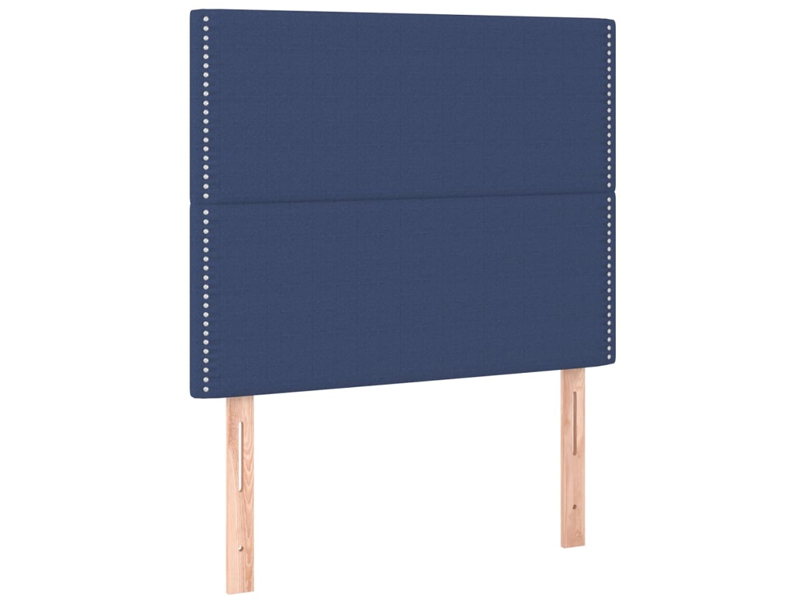 Headboard, Headboards Vidaxl Azul Tecido (90 Cm)