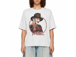 Rockinstone Nightmare On Elm Street One Two Freddy's Comin For You White T-shirt Size:xl